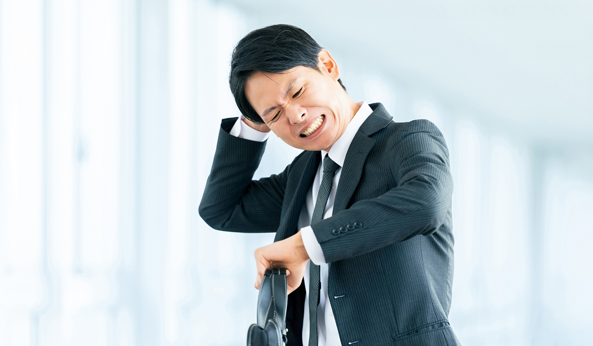 明日までにページが必要な状況のイメージ